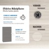 haggiy haggiy Selbstklebende Abdeckkappen fr M?bel - Schraubenabdeckung - Abdeckung