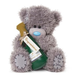 Me to You G01W4055 Congratulations Champagne Tatty Teddy Bear-Wedding Gift