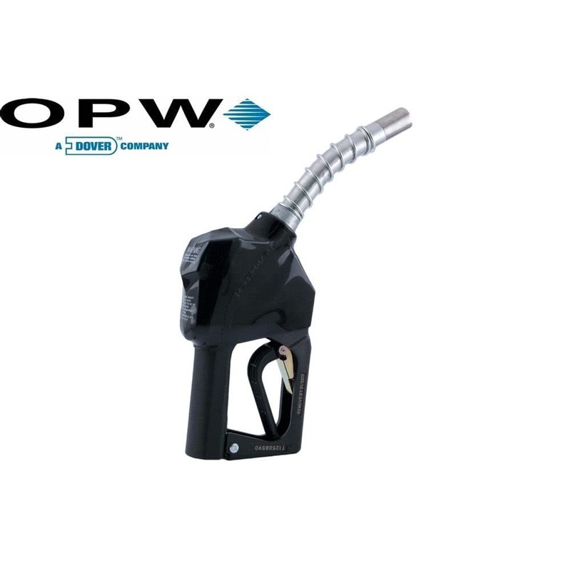 OPW 11BP-0400 3/4" NPT Gasoline Nozzle, 11BP, Black