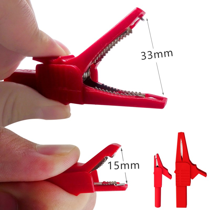 Peakelect Multimeter Test Leads Kit with Wire-Piercing Probe Alligator Clip