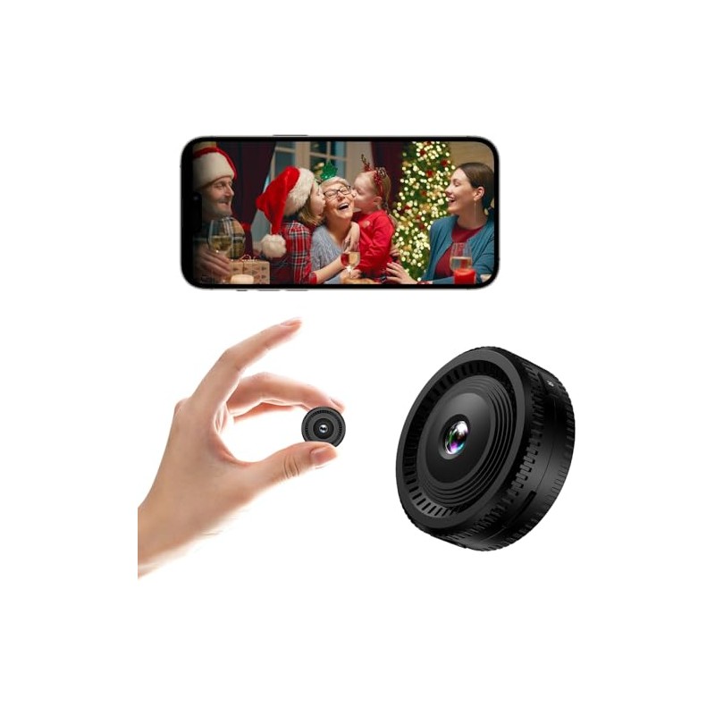Hszsxjk Mini C?mara, Hd 1080 Mini C?mara de Seguridad