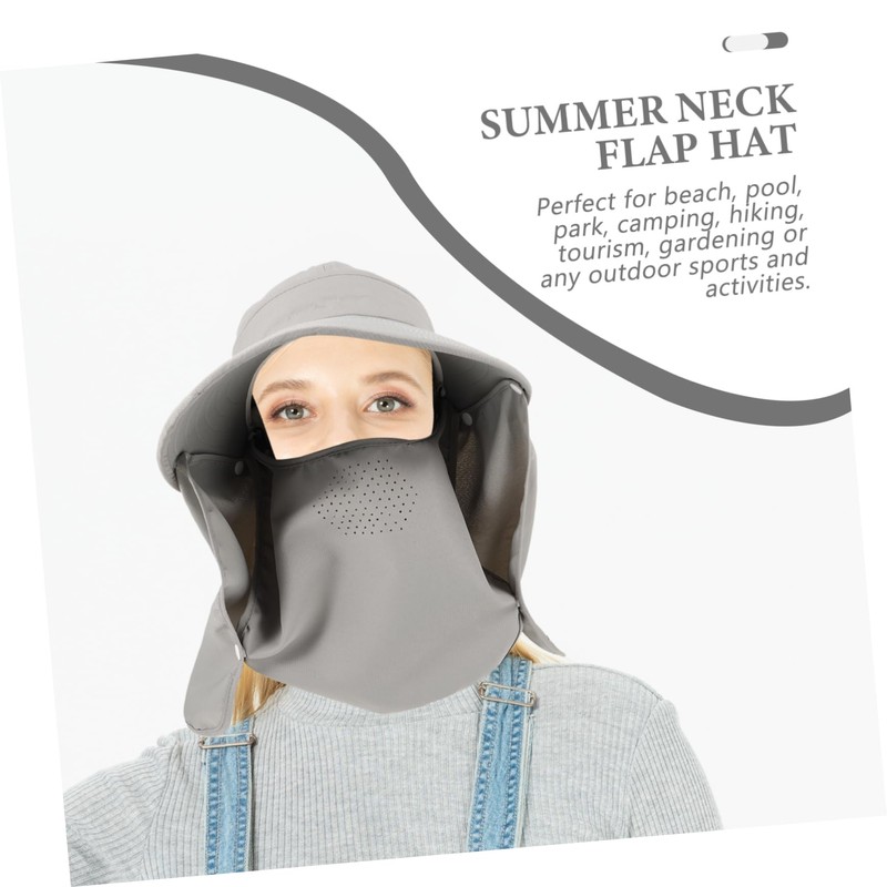 DOITOOL Sun Visor Running Cap Hat Wide Brim Sun Trucker