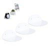 3pcs Wall Speaker Floating Shelves Acrylic Waterproof Wall Mounted Speaker