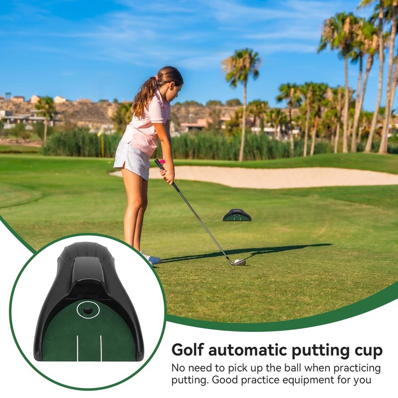 Golf Ball Return Putting Unit, Golf Putting Return Machine Golf