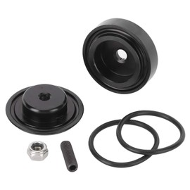 OUKENS Rear Wiper Delete Kit, Plastic Car Rear Wiper Delete Kit Block Off Plug Union Nut Fits Civic CRX CR‑V S2000