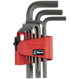 Wera Hex-Plus 950 PKL/9 BM N BlackLaser 9-Piece Hex L-Key Tool Set