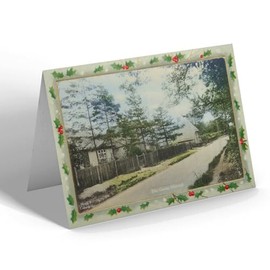 CHRISTMAS CARD - Vintage Berkshire - The Grove, Harwell (b)