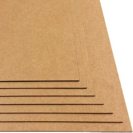 Paper Entrance, Kraft Paper, Cardboard, A4, Paperboard, Printer Compatible, Cardboard, Crafts, Super Thick, 0.014 inch (0.35 mm), 40 Sheets 55033
