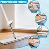 HOMEE Reusable Microfiber Mop Pads, 12 Pack 18"x 6" Mop