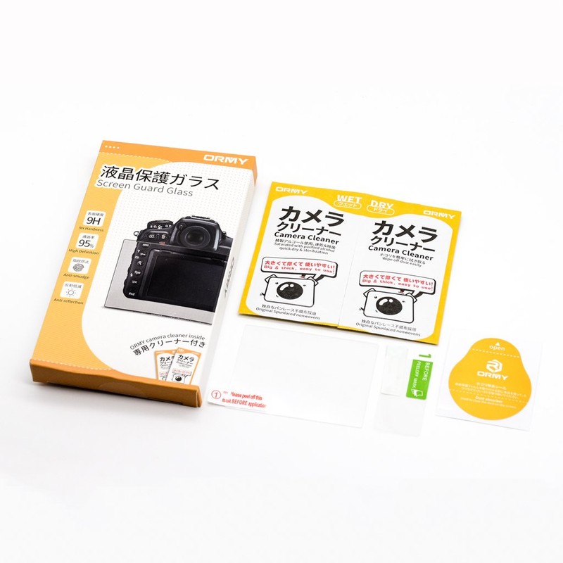 ORMY D780 Ultra Thin High Definition 9H Hardness Camera Screen