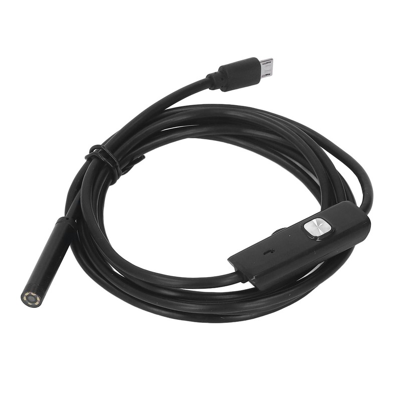 USB Industrial Endoscope with 6 LED Lights 7mm Probe Pipe