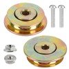 2 PCS Cut-Off Flange Track Bearing Kit for Tapco Pro