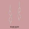 Threader Chain Earrings in 925 Sterling Silver | Thread Through