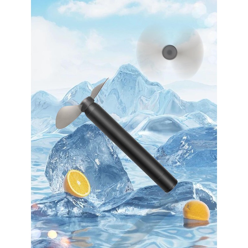 GS GLOWSEEN Pocket Fan, Mini Portable Handheld Battery Powered Cooling