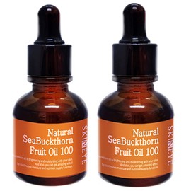 Skin Eye Natural Fermented Sea Buckthorn Oil, 20ml, 2 Pieces / 스킨아이 내추럴 발효 씨벅톤 오일, 20ml, 2개