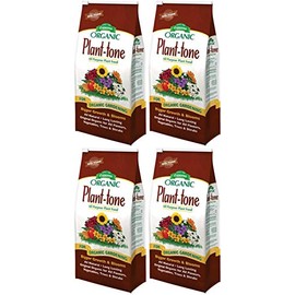 Espoma PT4 4-Pound Plant-Tone Organic 5-3-3 Plant Food - 4 Pack
