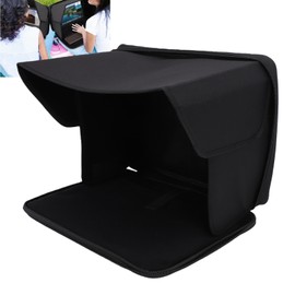 Portable Laptop Sun Shade for Outdoor Work – Foldable Oxford Cloth Shield Cover for 14–16 Inch Laptops