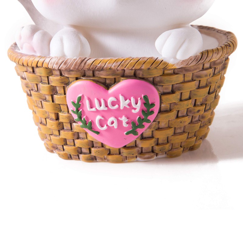 Happy Maneki Neko Money Box, For Interior Decoration, Just By