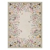 Wonnitar Washable Boho Floral 9x12 Rugs for Bedroom, Non-Slip Living