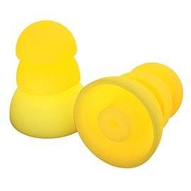 Plugfones PRPSY10 PRP Sy10 Comfortiered Silicone Replacement Earplugs 10/Pkg 5 Pa, Yellow