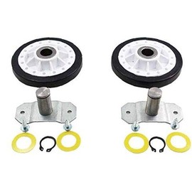 Compatible Dryer Roller Shaft Kit for Maytag PYG3300AWW Crosley CDE6000W Jenn-Air JDG3000W Admiral LNC7766A71 Dryers