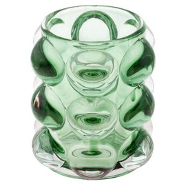 Karma, Lucia Hobnail Votive, Tea Lights Candle Holder, Glass Votive Candle Holders for Table Decorations, Baby Shower, Birthday Party, Weddings and Home Decor, Juniper