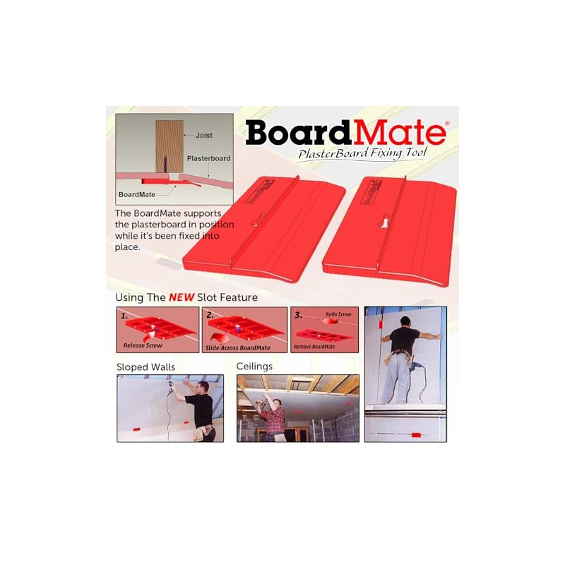 Drywall Fitting Tool, Supports The Board in Place While Installing