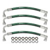4PCS AW29374 Hydraulic Hose Fits for John Deere 120E 120R