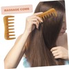 Baluue Massage Comb for Hair Styling and Scalp Relaxation Wooden