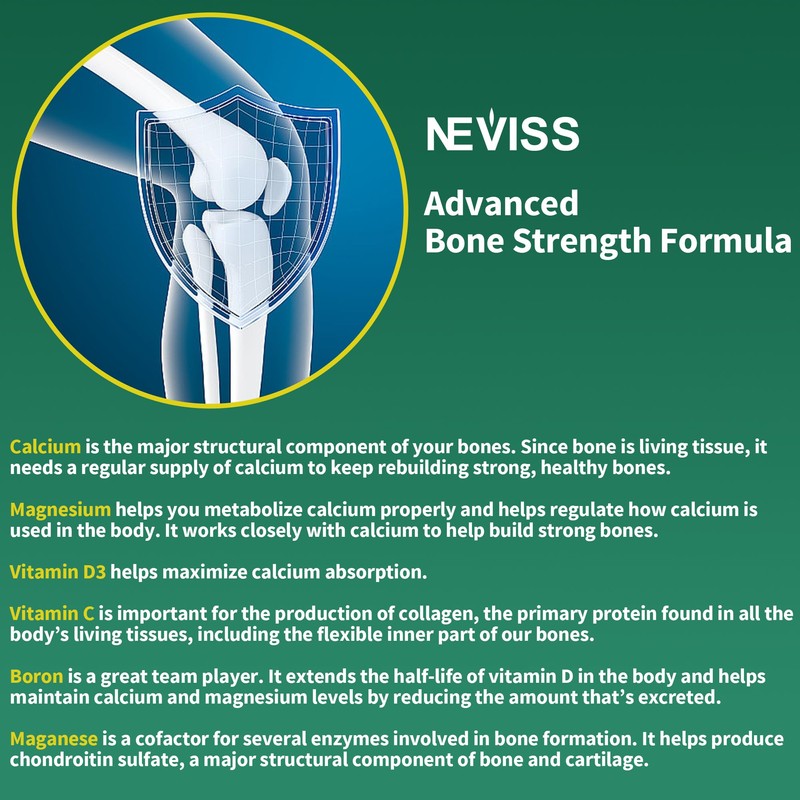 NEVISS NEVISS Nicotinamide 500mg Gummies + Marine Algae Calcium Gummies