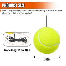 GAOLAOSY 2PCS Garage Parking Aid Ball, Retractable Parking Indicator Stopper, Automotive Stop Assist Solution, Garages Sensor Guide System for Car, SUV, Truck (Tennis)