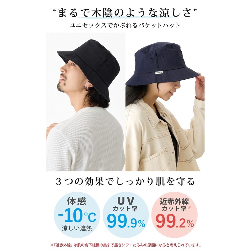 Happy Hat, Coca-Gel Bucket Hat, Feeling Minus 10°C, Highly Functional,