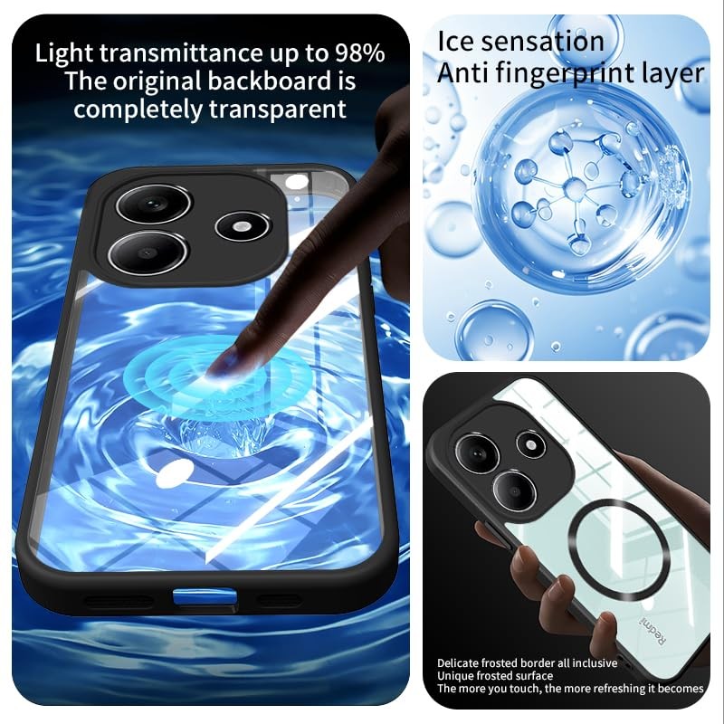 DABUNA YC Funda para Redmi Note 14 4G Case, Protectora