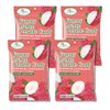 GT Gummy Lychee Peelable Candy, 3.7 oz, Non GMO, Gluten