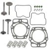 Caltric Cylinder Head Engine Valve Gasket Kit Fits Kawasaki Mule