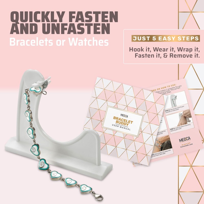 Medca Bracelet Buddy- Jewelry Helper Fastening Aid to Quickly Fasten