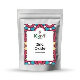 Krivi Herbals Zinc Oxide Powder Nonnano & Uncoated For Skin, Cosmetic & Diy Product 113gm (4 oz)