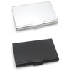 PLABBDPL Business Card Holder, 2 Pieces Stainless Steel Business Card
