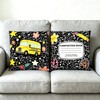 2Pcs Back to School Pillow Covers 18" x 18" School-Bus