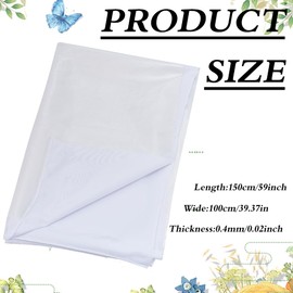 MAYJOYDIY White Glitter Spandex Fabric with Hologram 1 m x 150 cm Shiny Laser Spandex Stretch Fabric for DIY Christmas Crafts and Sewing Costume Stage Performance Clothing Party Decoration