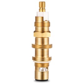 Dreyoo Ceramic Disc Cartridge Replacement for 910-030, Shower and Faucet Stem Compatible with Price/Pfister, Shower Valve Faucet Cartridge Brass Construction (1 Pack)