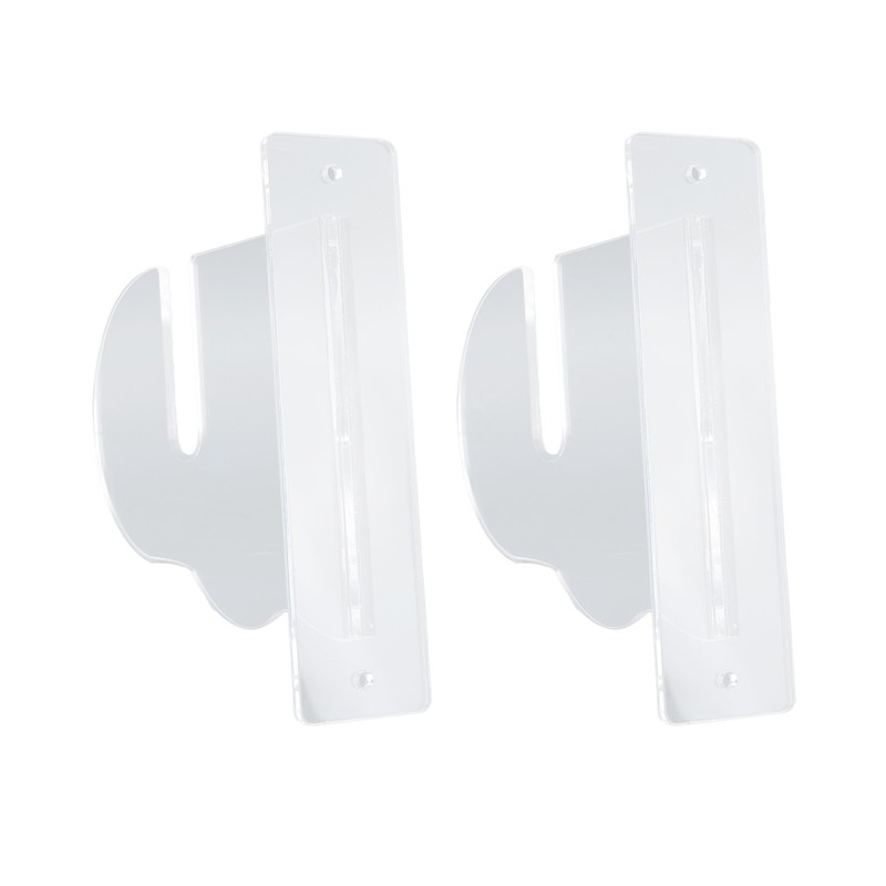 2PCS Skateboard Wall Mount Display Rack Acrylic Skateboard Wall Hanger