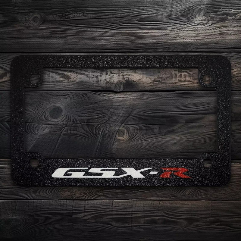 3K Design For Suzuki GSX-R GSXR Textured Motorcycle License Plate