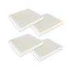 1 Set 4pcs Cabin Filter X1987001 White PA30093 PA30093 PA4405