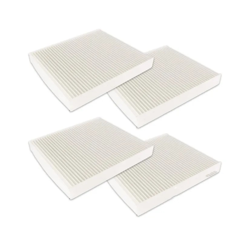 1 Set 4pcs Cabin Filter X1987001 White PA30093 PA30093 PA4405