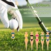 QACUU 5Pcs Bikini Style Golf Tees – Colourful Plastic Golf