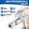 EASYBRO Ball Valve Pressure Washer, 3/8" Quick Connect Ball Valve