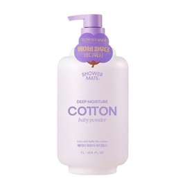 샤워메이트 코튼베이비파우더향 1L Shower Mate Cotton Baby Powder Scent 1L