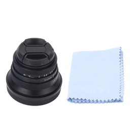 35mm F1.6 Large Aperture Manual Focus Fixed Prime Lens Wide Angle Low Distortion for EOS M M2 M3 M5 M6 M10 M100