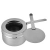 CUISINE Bufetera Chafer De Acero Inoxidable Para Chef 11 Litros